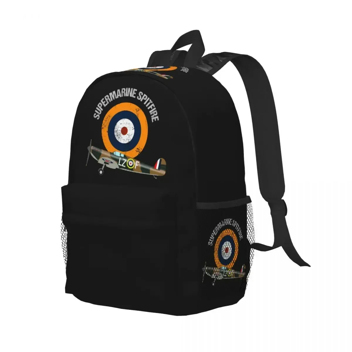 Рюкзак RAF Supermarine Spitfire Fighter Aircraft для школьников, мальчиков и девочек, детская школьная сумка, сумка через плечо