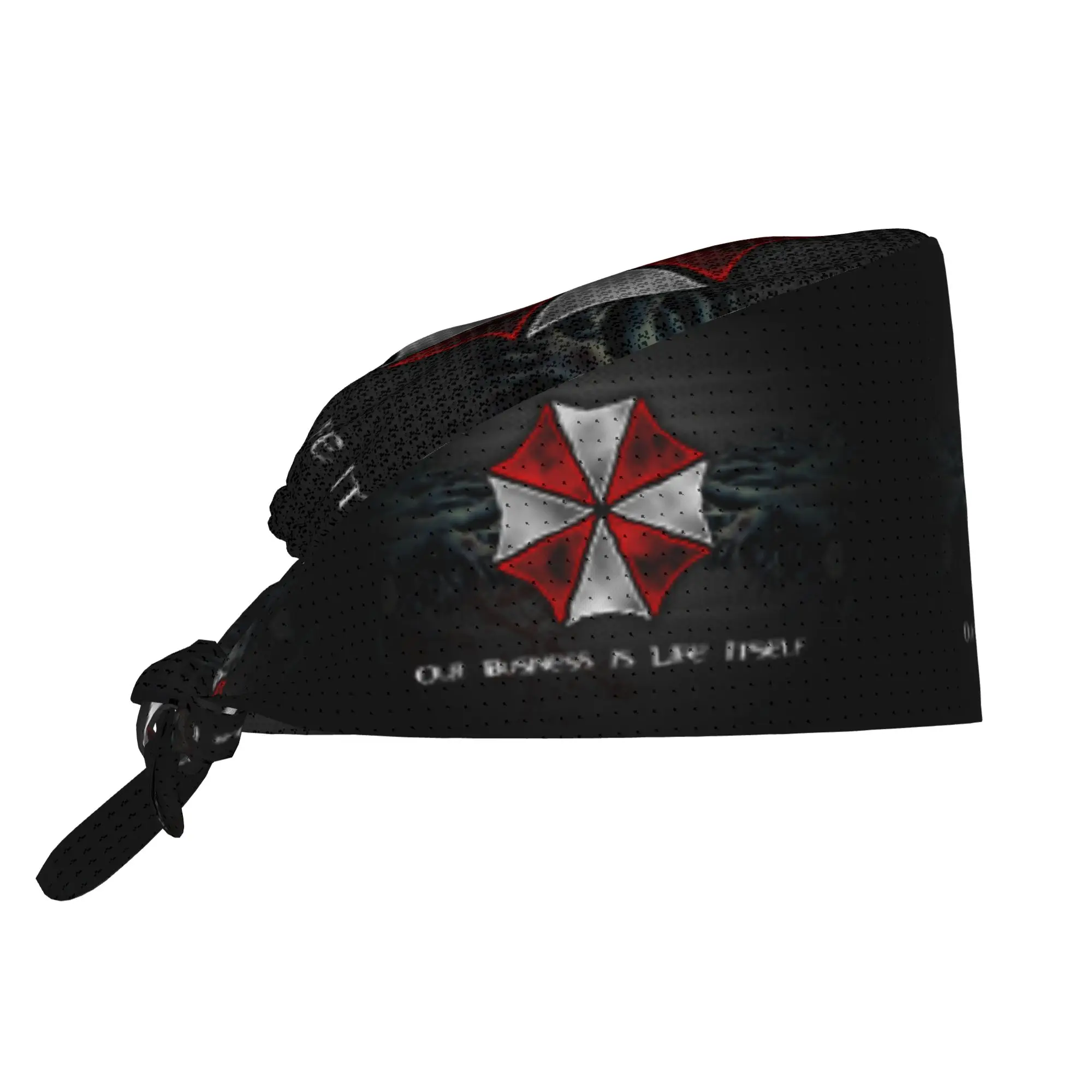 Custom Umbrella Corporation Working Cap Surgical Hats Women Men Horror Zombie Video Game Nursing Cap Lab Works Hat