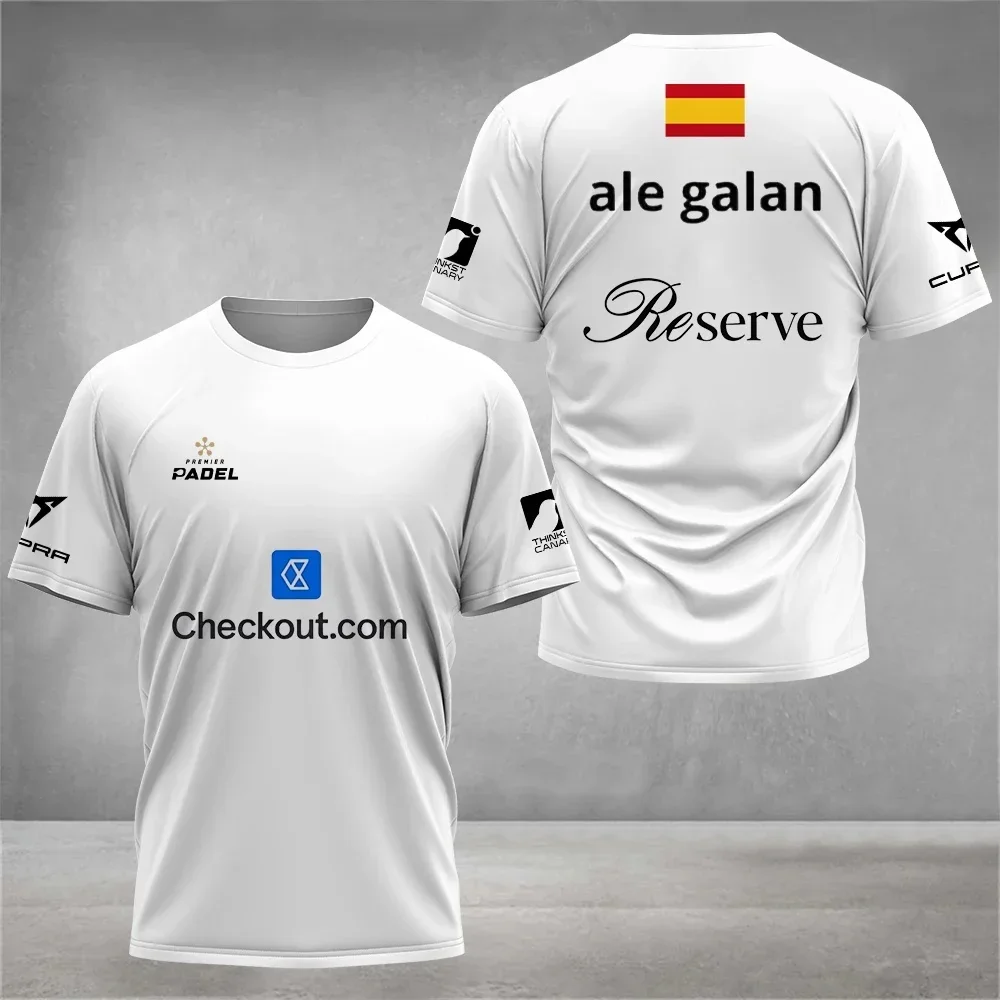 2026 Cool Padel Atmungsaktives Kurzarm-Fitness-T-Shirt für Herren und Damen – Sommerliches, schnell trocknendes O-Neck-Street-T-Shirt – Neues Padel-Sport-Oberteil für Erwachsene – Detail 8