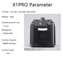 Portable DC 12V/24V Air Conditioner - RV Camping AC Unit for Tent, Car, Garage with US/EU/AU Plug, Mobile Climatiseur) 2