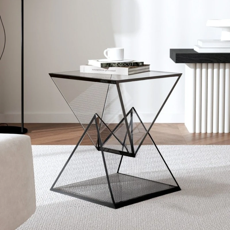 

Side table, minimalist sofa coffee table bedside creative living room corner