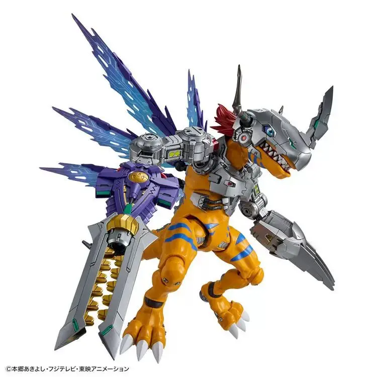 Jws Model KO FRSDigimon Metal Greymon Assembly Model Figure Rise Standard Action Figure Collectible Toy For Adult Hobbyist