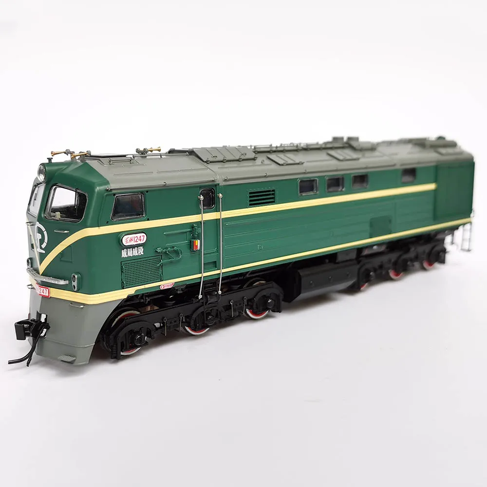 Ho zug modell dongfeng diesel lokomotive df zwei fenster version schienen auto spielzeug