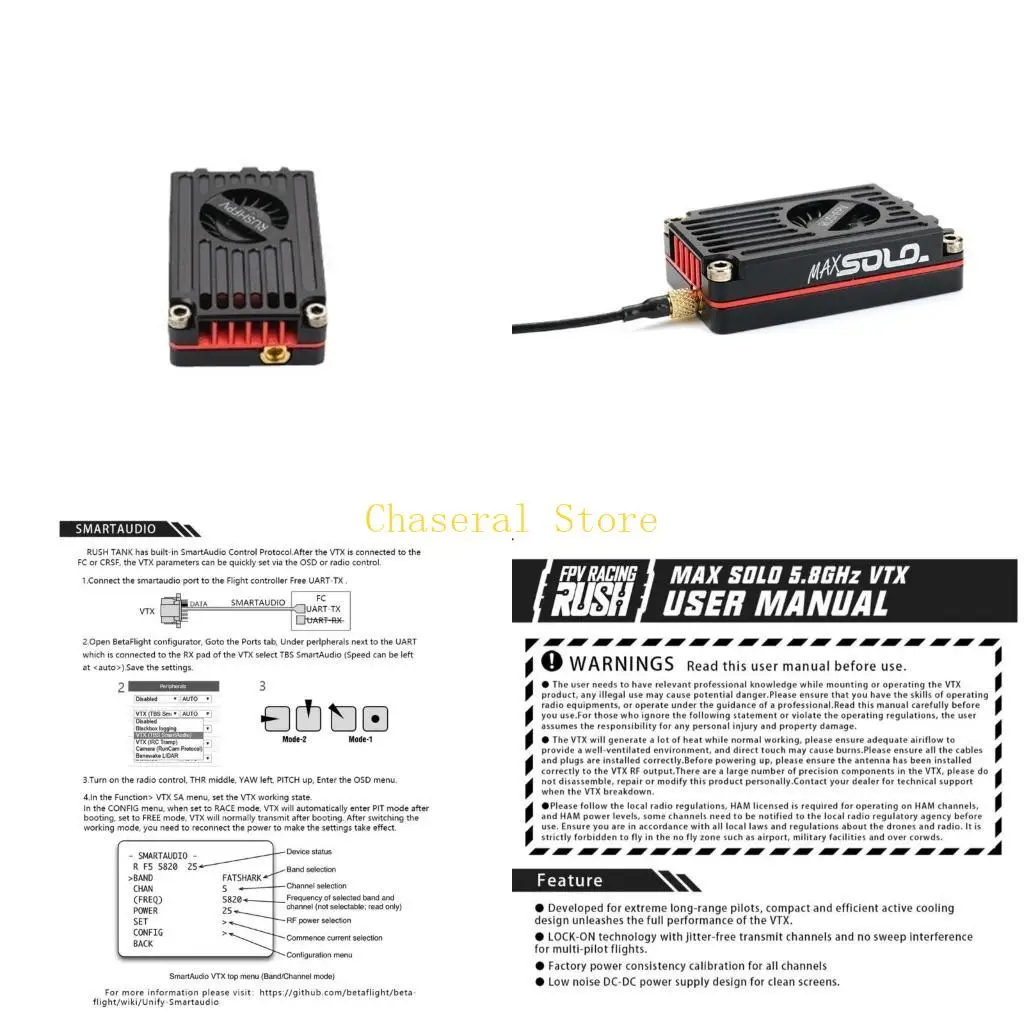 

E7CE 2.5W Video Transmission for Quadcopter with Auto Navigation