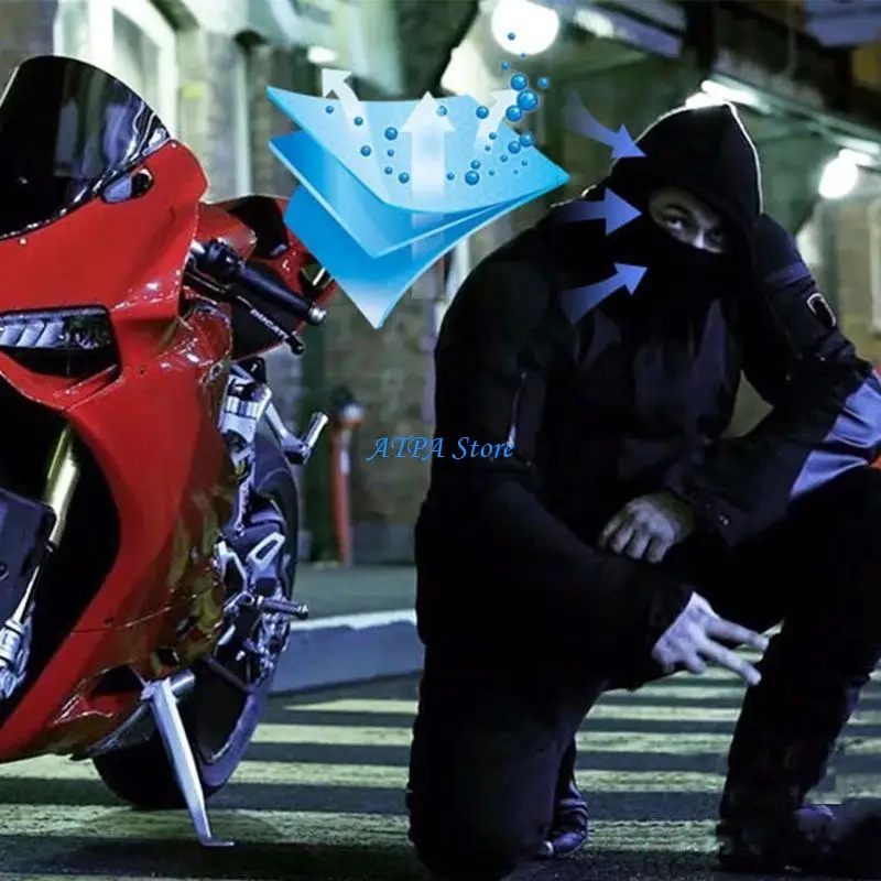 

U13C Balaclava Neck Face Mask Cover Men Women Kid Windproof Breathable Gear for Skiing Outdoor Riding Motorcycle Snowboarding