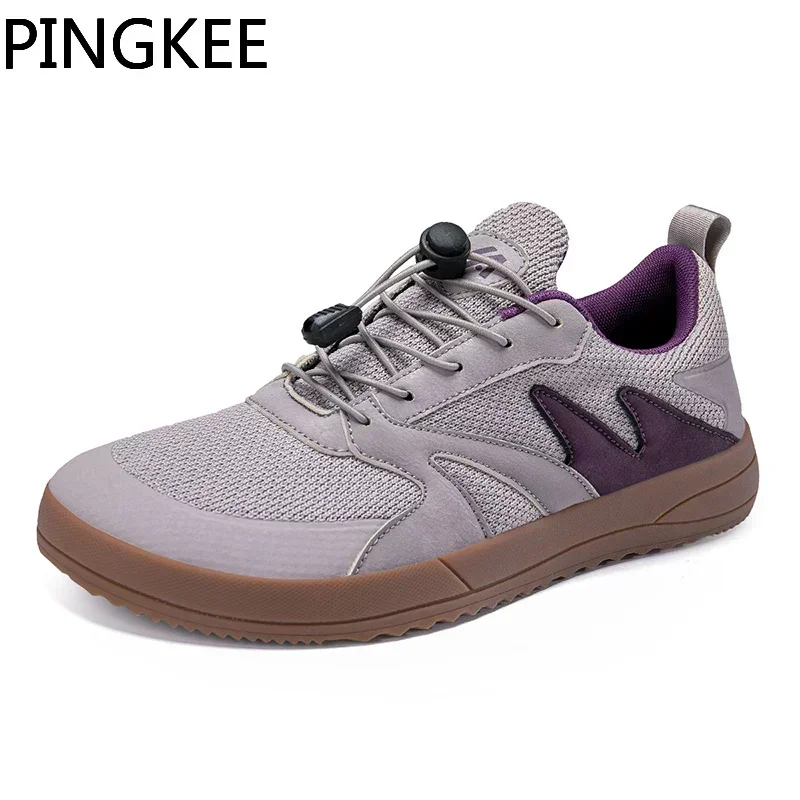 PINGKEE VENOCON Wide ToeBox Feet Minimalist Barefoot Athletic Winter Casual Sneakers Footwear Shoes Man Men Women Nose Boots