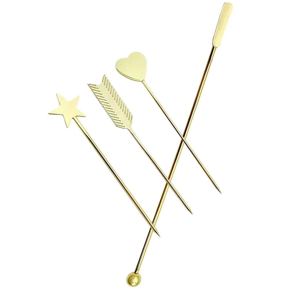 4Pcs Nail Art Stirring Rods Durable Easy Clean Mix Gel Polish Rhinestone Picker Manicure Accessories Nail Art Dotting Tool