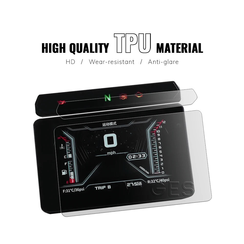 Motorcycle TFT Display Protection Film Screen Protector Instrument Film For Benelli TRK702 TRK702X TRK 702 X 2023-