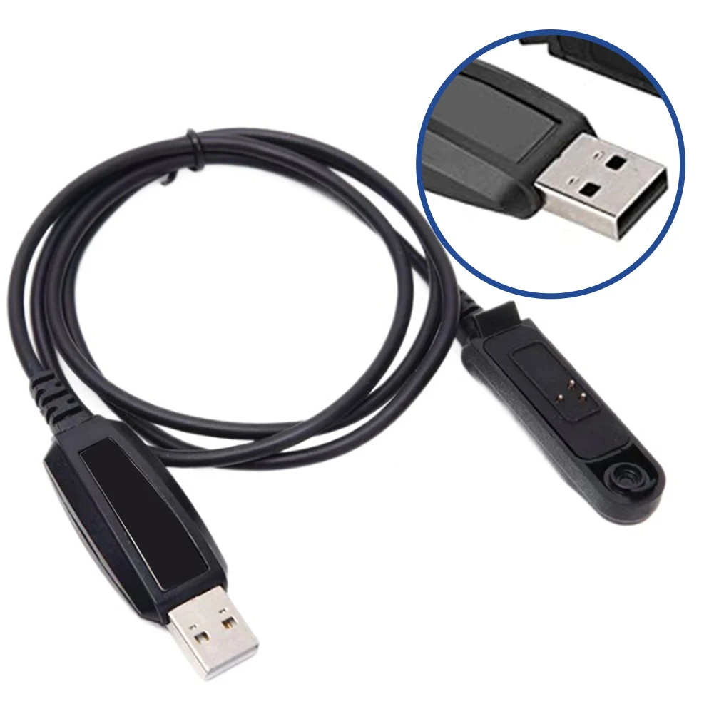 USB Programming Cable 1M For For Baofeng BF UV 9R Plus R760 9700 A58 For Walkie Talkie Radio Data Transfer Cord