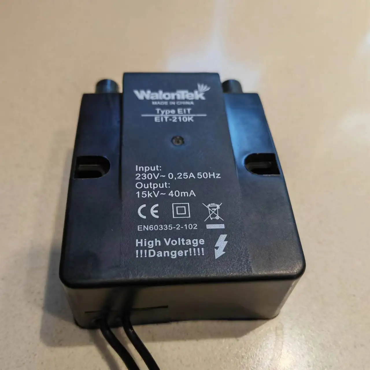 Ignition Transformer for Fuel Burner 230V Input 15KV Output Ignition WalonTek EIT-210K 리뷰 및 사용 가이드
