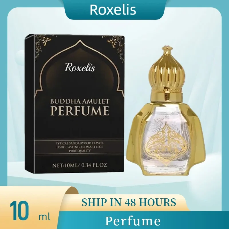 

10 мл духи из сандалового дерева, свежие натуральные ароматы, золотая корона, мини-эфирное масло, арабские духи, сильный аромат, портативный качественный подарок