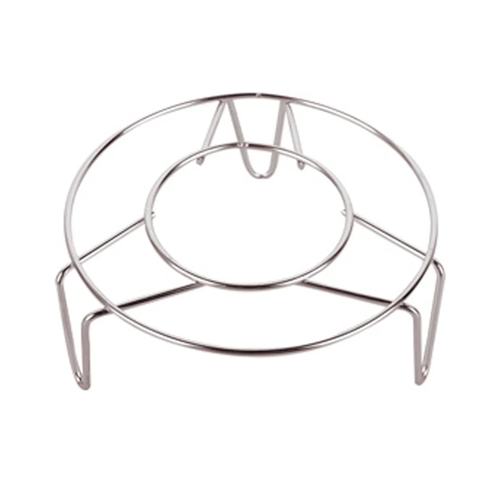 

Stainless Steel Steamer Rack Stand for Pots Pans Cooking Ware Round Steam Rack Kitchen Use Food Steaming Baking Roasting