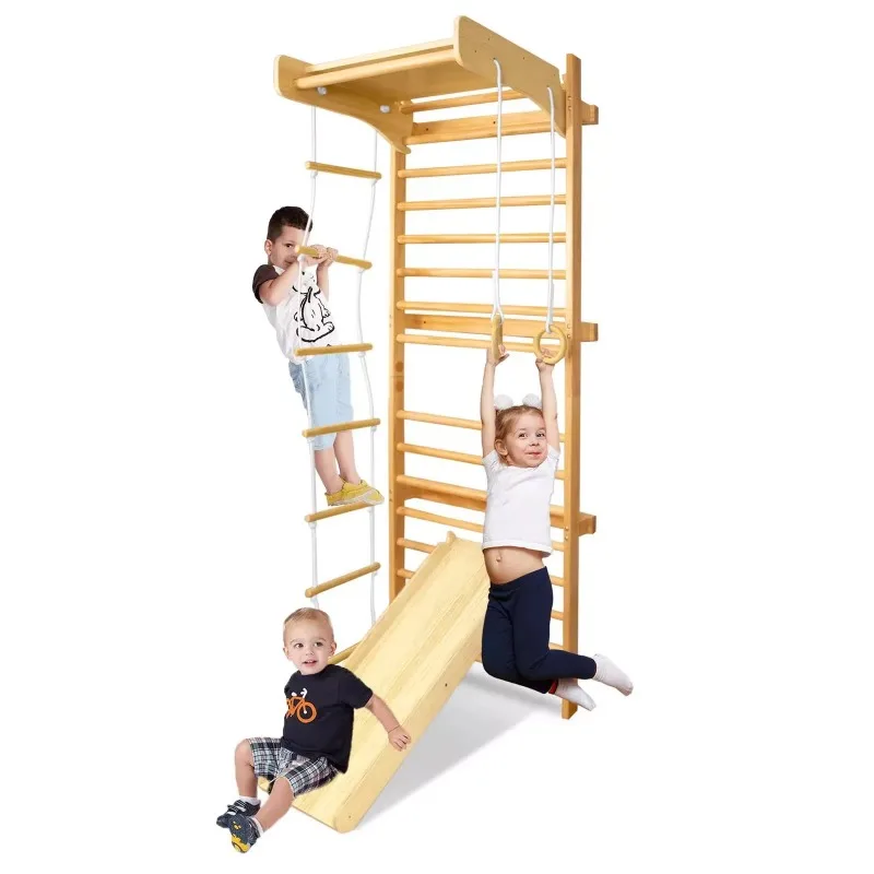 

Indoor children's swing and jungle gym set Amusement park and children's sports hiking rack