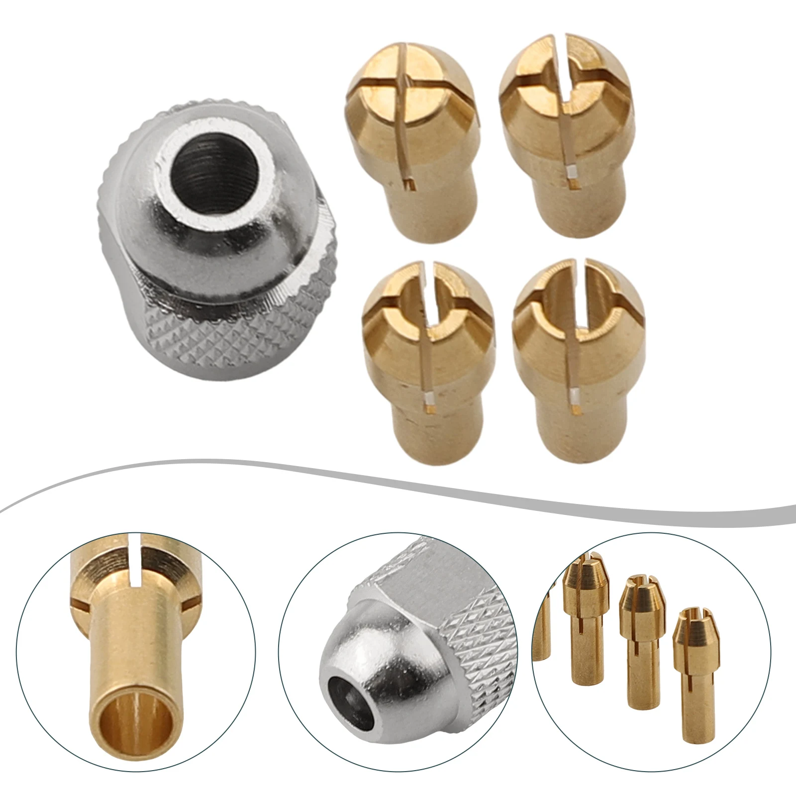 Acessório de ferramenta rotativa, pinça de troca rápida, projetos diy, método de fixação eficiente, conveniente e prático, ajuste perfeito