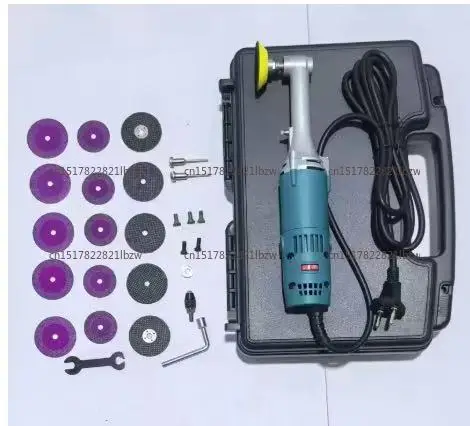 600W Emery cutting blade brazing electric drill saw blade beautiful  clear seam slice marble jade ceramic tile engraving sheet