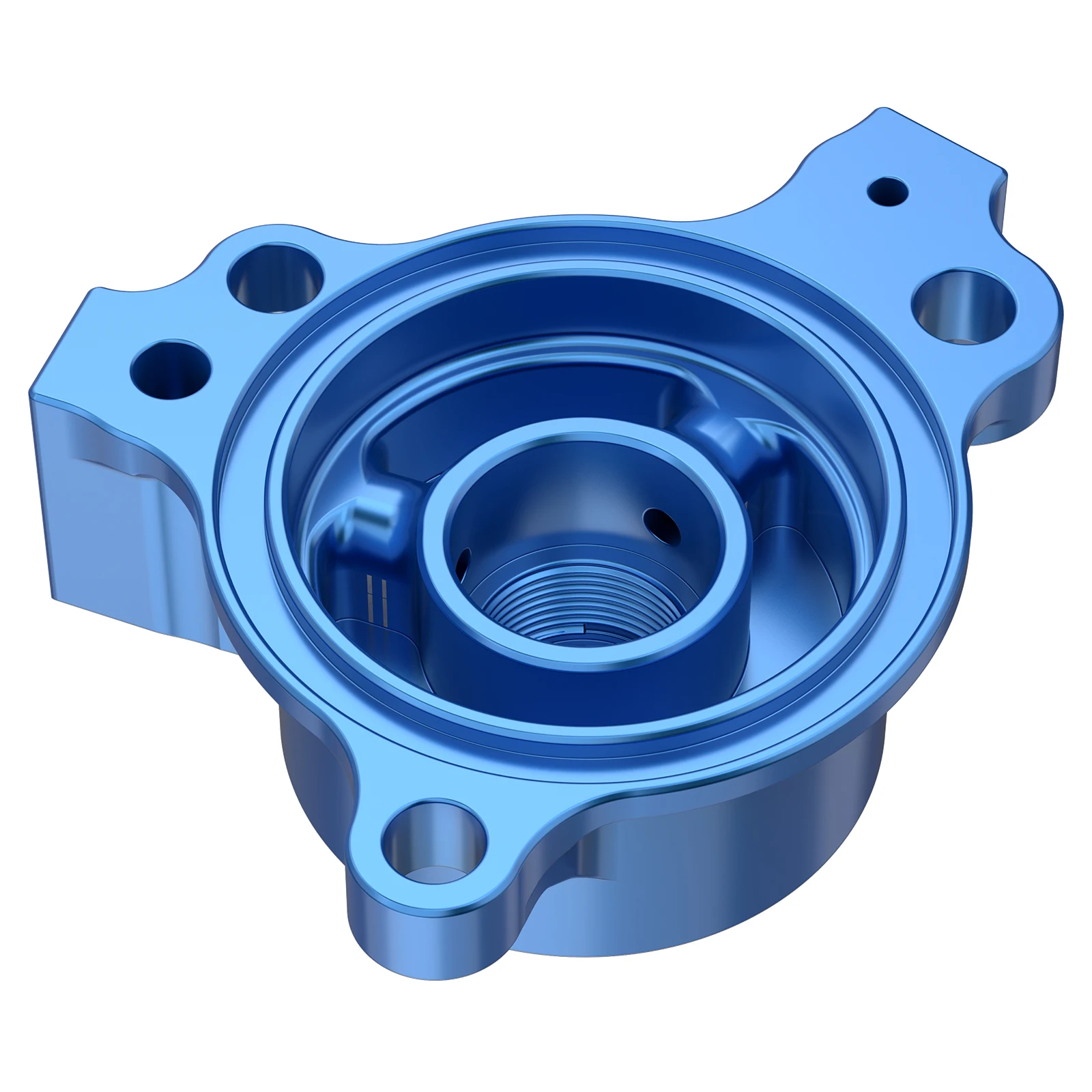 NICECNC Für Yamaha YFZ450R YFZ450X 2009-2024 Transparente Motorölfilter-Abdeckkappe Aluminium Rostschutz ATV Zubehör – Detail 8