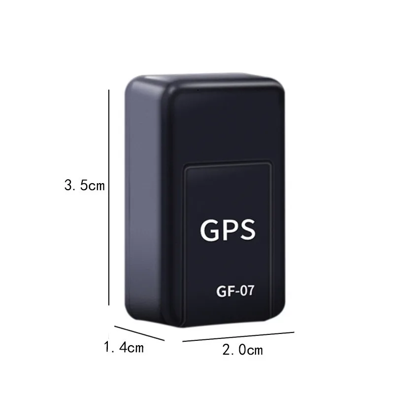 CarTracker Real Time Tracking Anti Theft Anti Locator Mini Magnetic GF-07 GPS  Auto Strong Magnetic Mount SIM Message Positioner