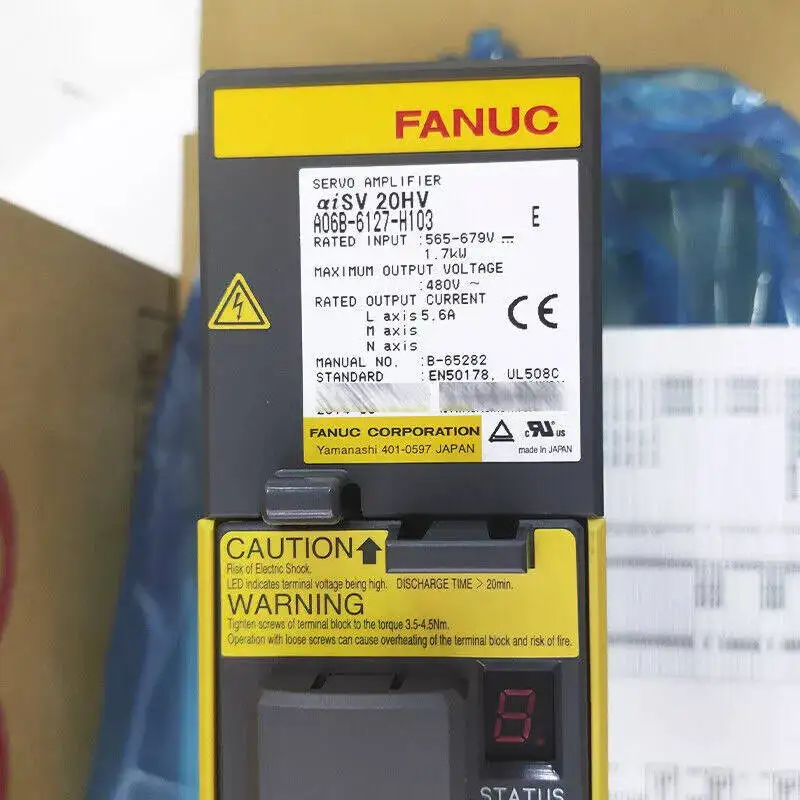 

A06B-6127-H103 Новый сервопривод Fanuc в наличии, быстрая доставка