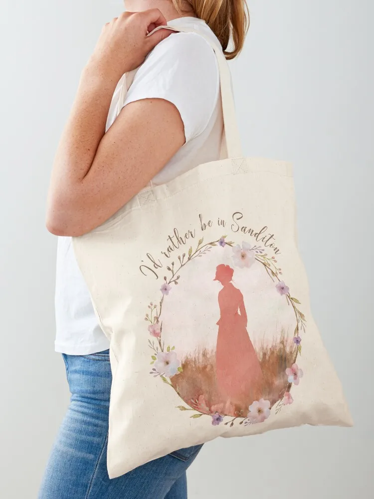 Sanditon Seaside Tote Bag tote bag woman Shopping bags canvas bags woman shopping bag Canvas Tote