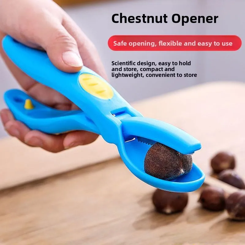 

Кухонный инструмент для открывания каштанов: орехокол, приспособление для удаления скорлупы, щипцы для каштанов, машинка для каштанов, зажим для каштанов