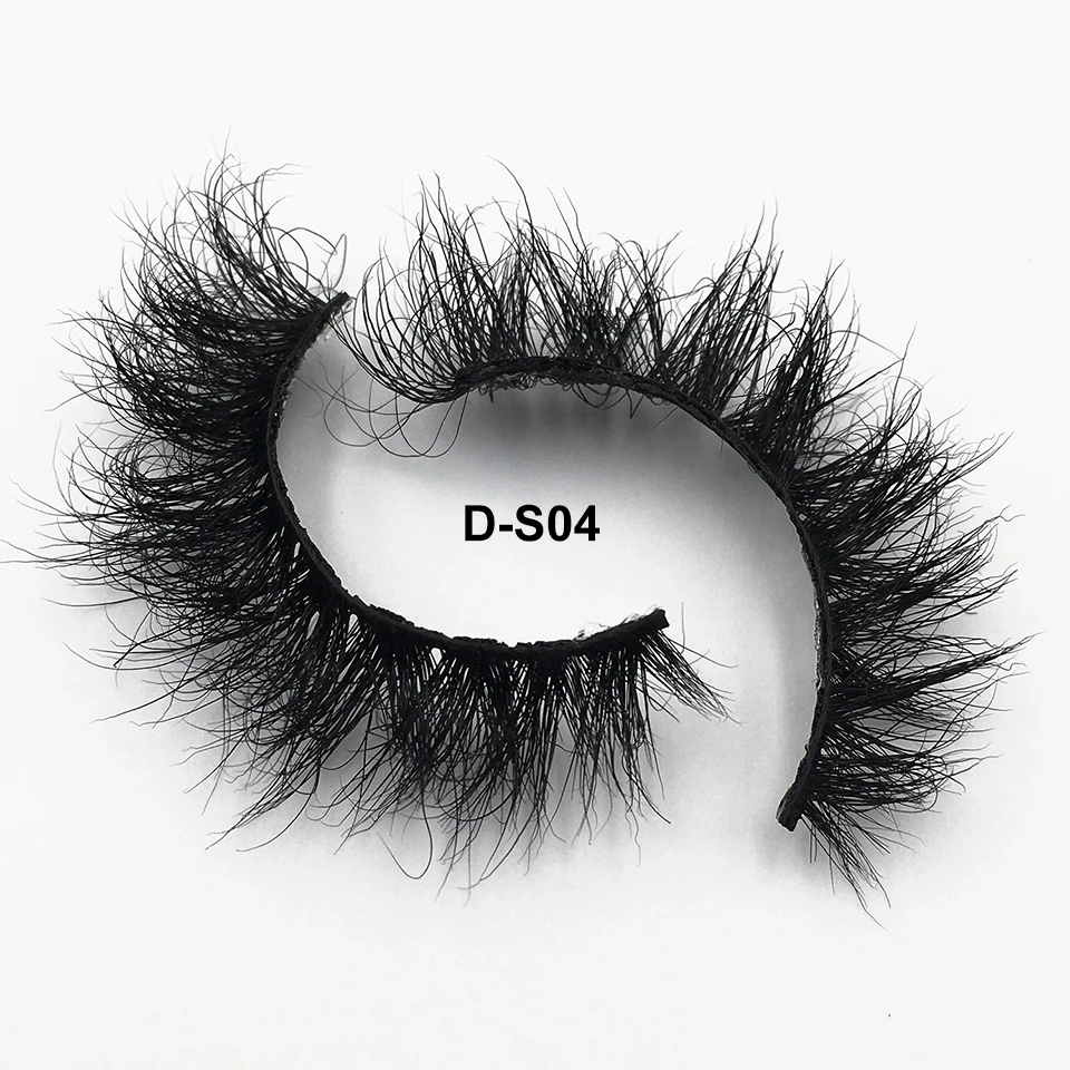 Makeup False Eyelashes Wispy Handmade Crulty Free 12-20mm Strip Lashes Natural Fluffy Mink Lashes Bulk