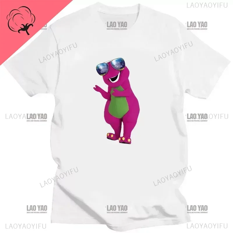 barney　Tシャツ2枚 Barney (Barney & Friends) Animated Graphic Men's and Women's T