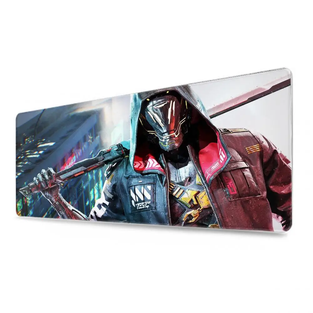 Ghostrunner Mouse Pad 500X1000 mm Large Gaming Mousepad Gamer XL Rubber Otaku Keyboard Pad Laptop Desk Mat