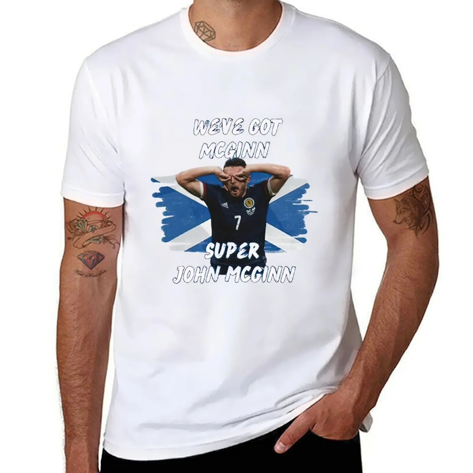 

funny Super John McGinn T-Shirt t shirt man luxury g man t shirts for men T-Shirt