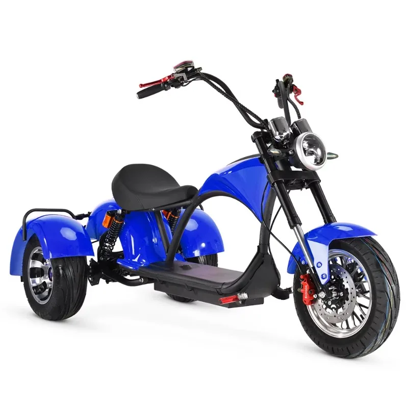 Hot Selling Warehouse Adult 3 Wheel Bicycle Lithium Battery 60V 20Ah Citycoco 2000w Electric Scooter Adult E Scooter