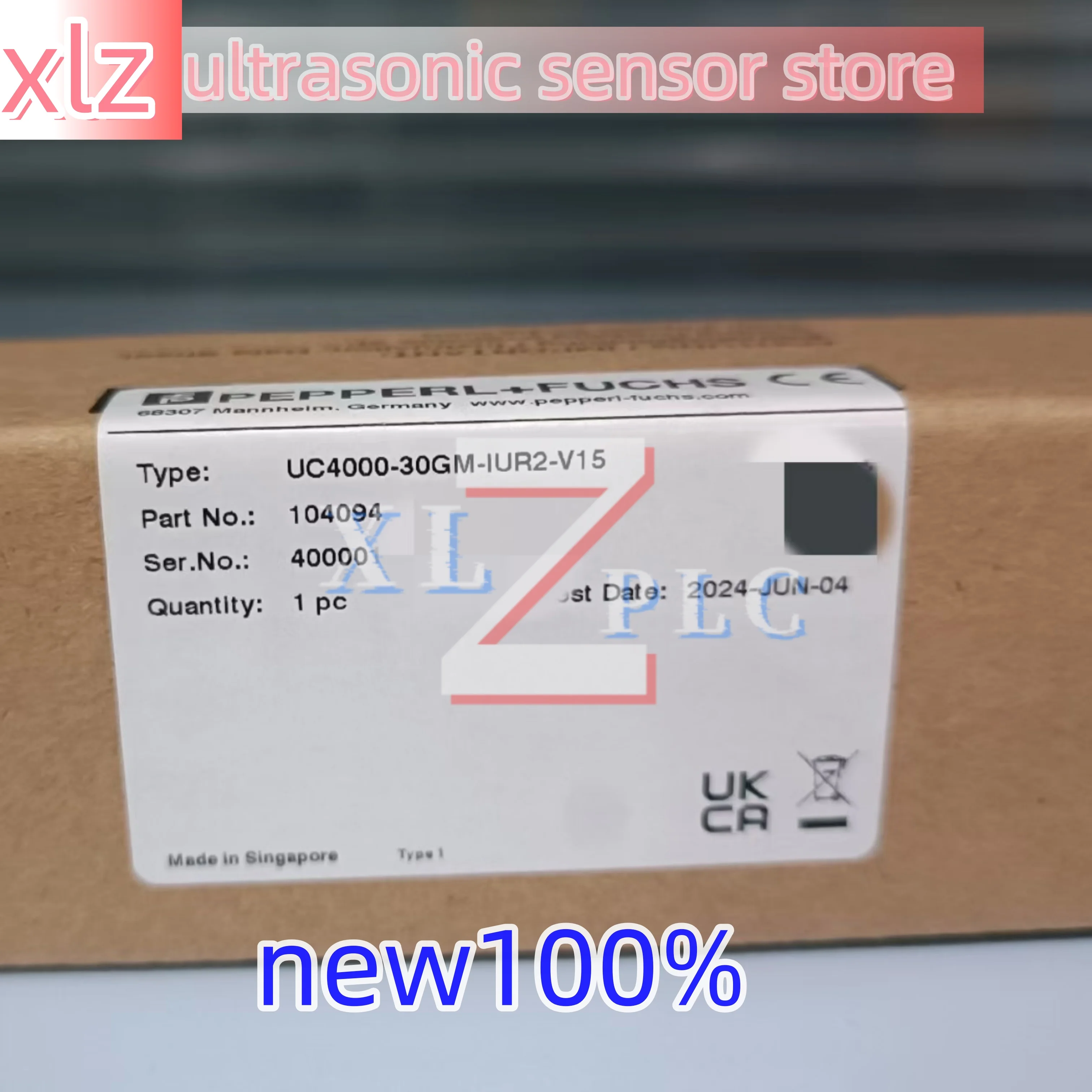 UC500-30GM-IUR2-V15 신규 입고 UC4000-30GM-IUR2-V15 정품 PEPPERL+FUCHS 초음파 센서