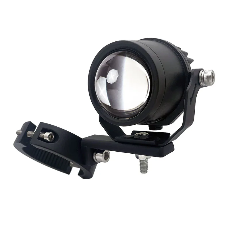 Motorcycle led spotlight vehicle paving lens high low beam tangent integral headlamp auxiliary lamp Fog Lights with bracket