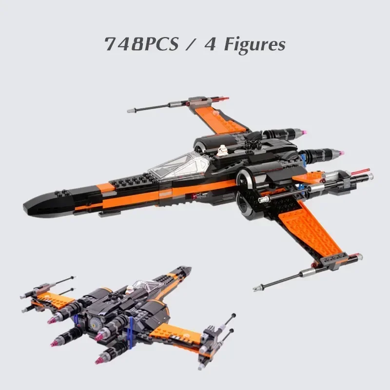 Galaxy-Battle-Fighters SpaceCraft Spaceship Aircraft SpaceShip Model Building Blocks Bricks Birthday Gift Boys Set