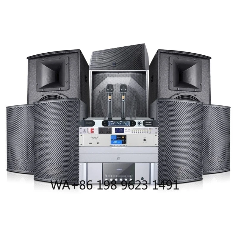 7.1 Channel High-end Home Cinema Audio System Panoramic Sound Speaker Set for Villa Private Club Family Entertainment