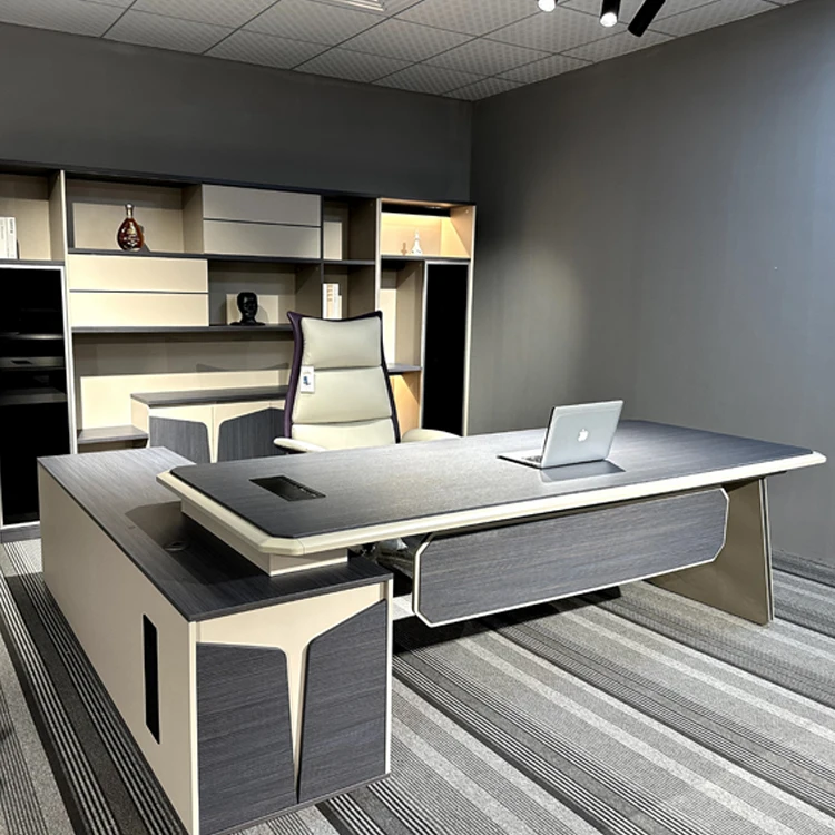 Modern Minimalist Office Table Design L Shaped Desk Computer Desk Wooden Office Desks