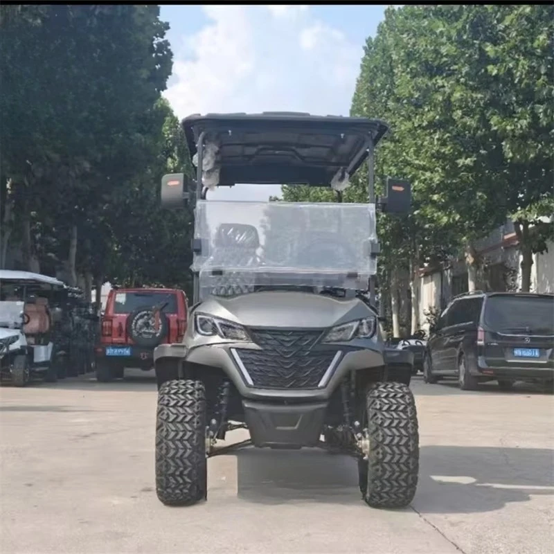 All-in-One Smart Golf Cart Intelligent Steering Touch Screen Media 4 Seater Design Golf