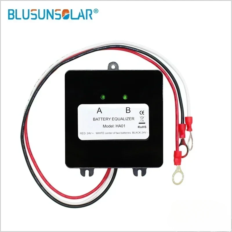 12V Battery Equalizer Balancer for AGM Flood Lead Acid Batteries HA01 Voltage Balancer Battery Charger Regulator in Serial