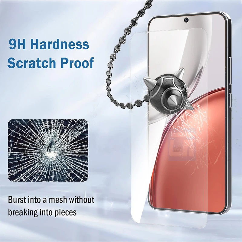 واقي شاشة مكون من 2-4 قطع من الزجاج المقسى لهاتف Honor Magic8 Lite غطاء كامل طبقة رقيقة واقية لفيلم Honor 500 Pro عالي الوضوح