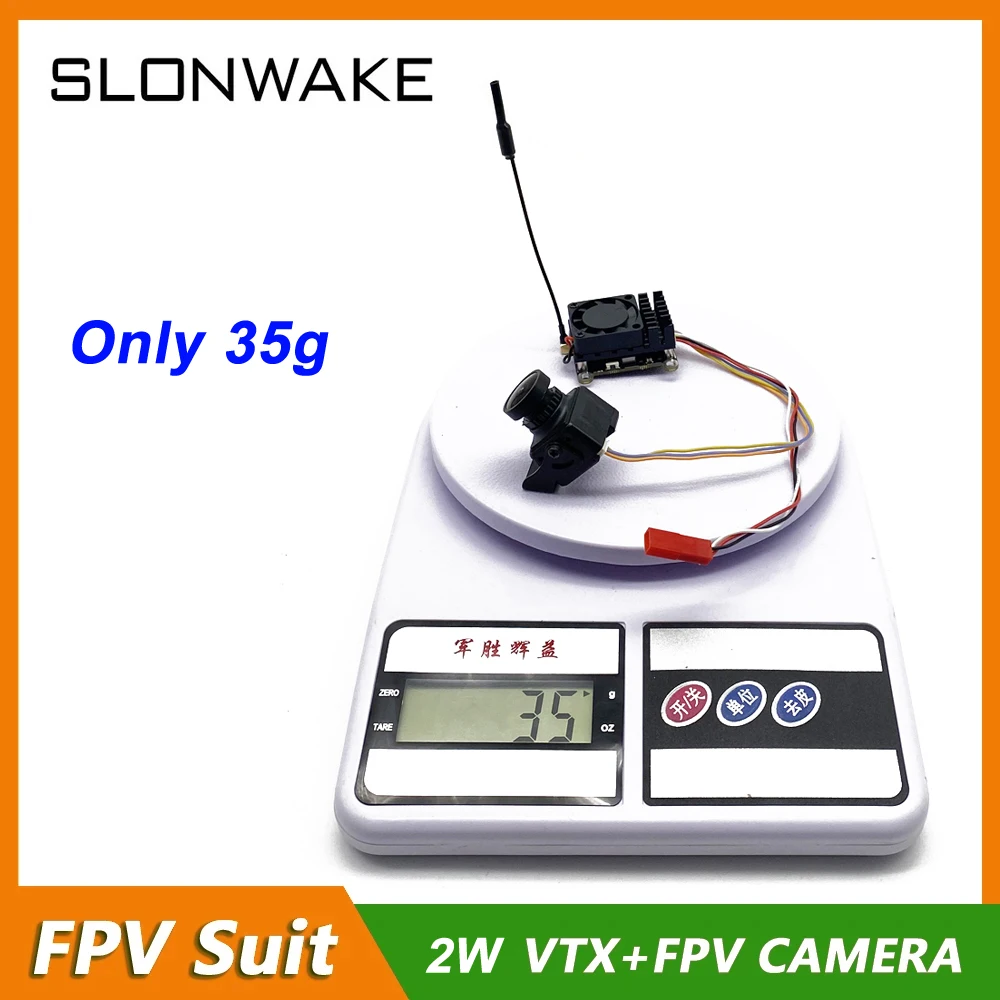 장거리 5.8G 48CH 200/500/1000/2000mW 조정 가능한 VTX 송신기 및 2.5mm 렌즈 1200TVL fpv 카메라는 RC 비행기용 TBS를 지원합니다.