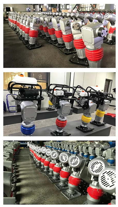 العبث تهتز قوة الدك الأرض الرمال التربة تأثير القفز جاك المضغوط