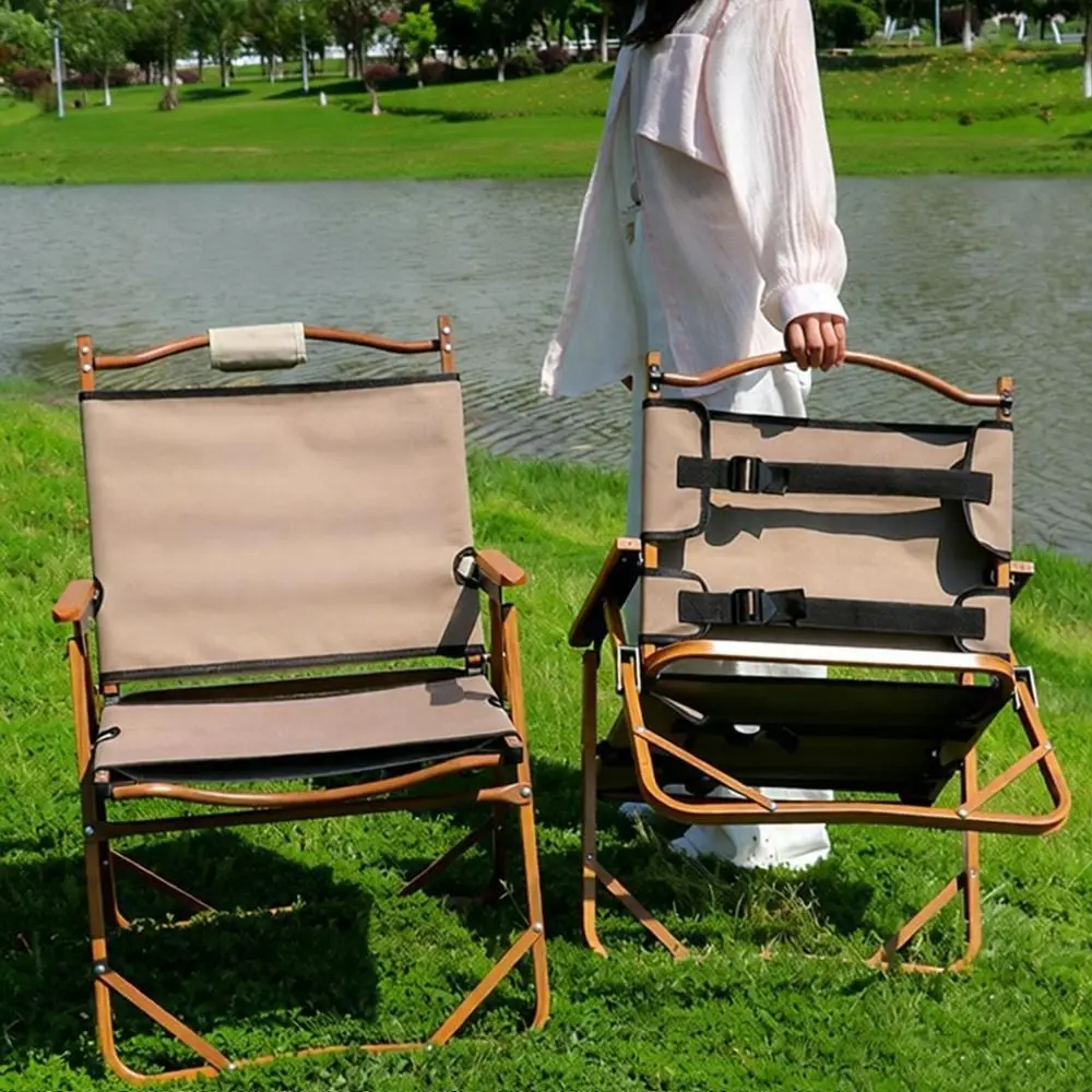 Breathable Camping Chair Cover Thickened Oxford Cloth Seat Cover Anti-slip Folding Chair Replacement Fabric