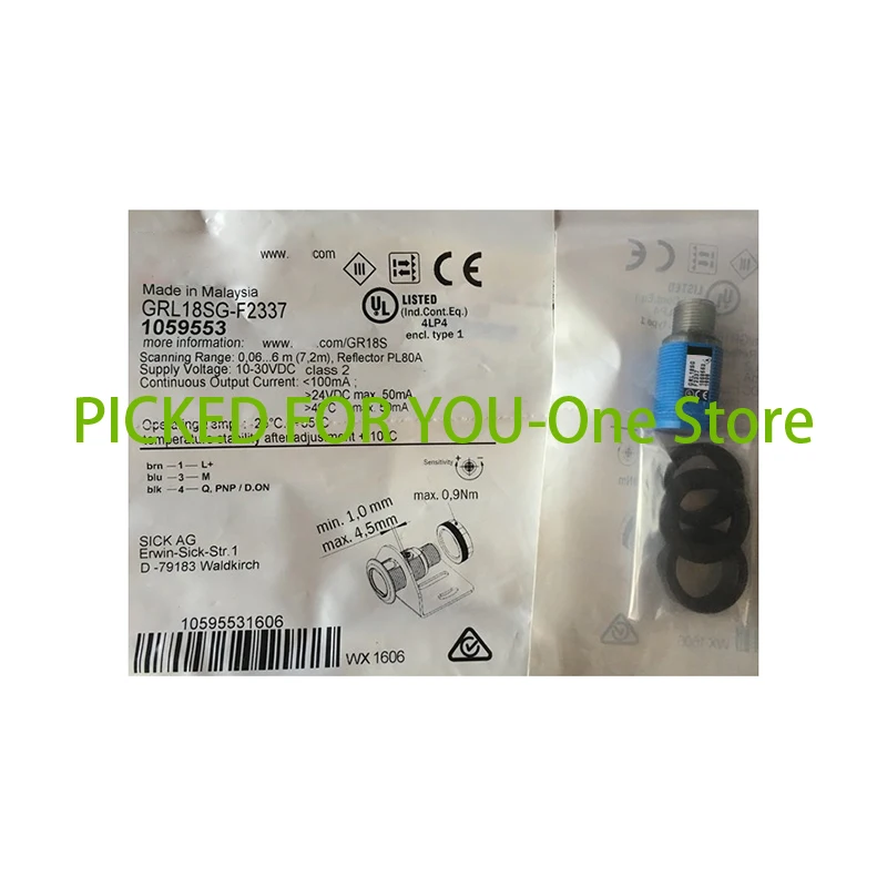 New Original Photoelectric Sensor GRL18SG-F2337 Article Number 1059553 Photoelectric Switch