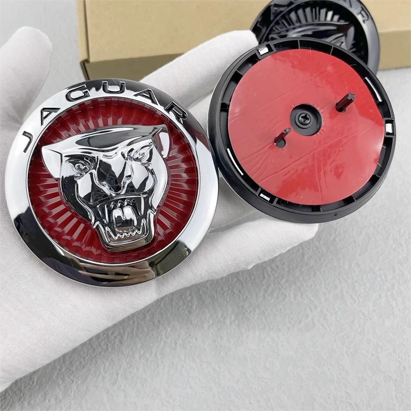 ثلاثية الأبعاد ABS سيارة الجبهة مركز مصبغة شعار شارة ملصق الشارات الخلفية رسالة شعار ل جاكوار XE XF XJ XFR XKR XFL XEL XK XJL XJ6 XJS