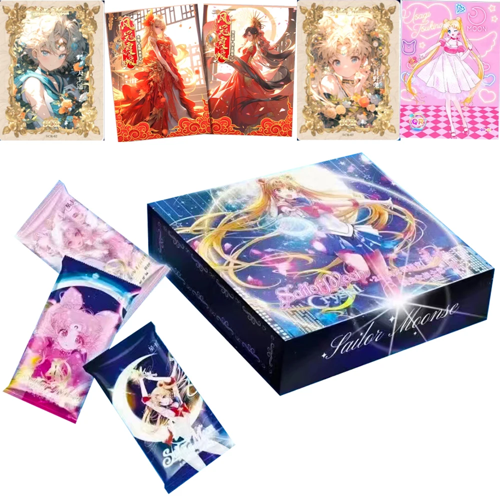 

Sailor Moon Card 31th Anniversary Eternal Crystal Series Tcg Anime Girl Party Swimsuit Bikini Doujin Feast Booster Box Toy Gift