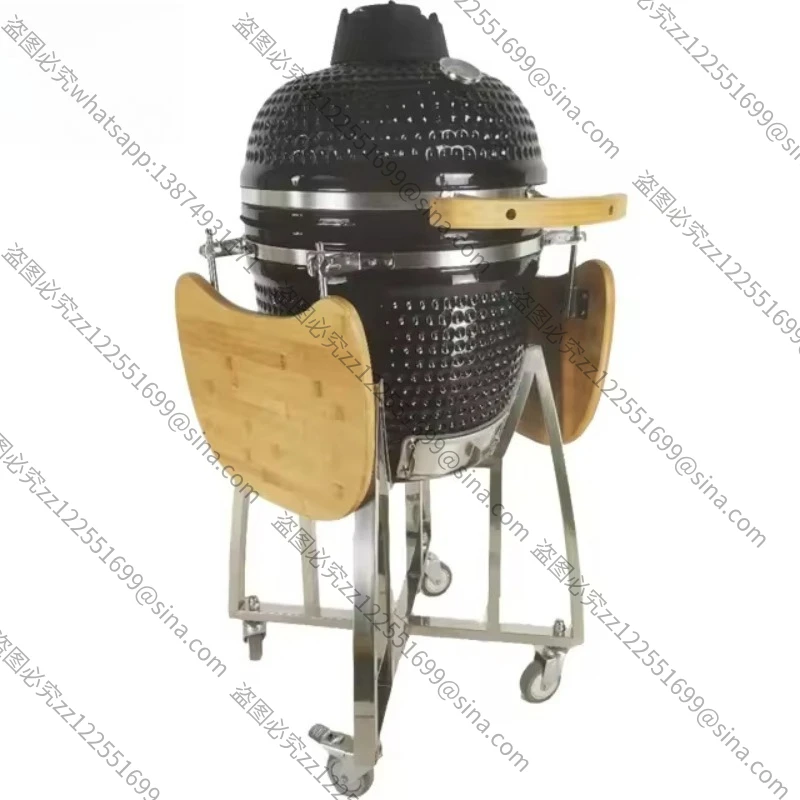 Suitable for 18-inch Ceramic Carbon Oven Stainless Steel High-end Camping Outdoor