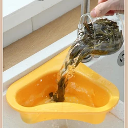 Kitchen Sink Filter Swan Drain Basket Garbage Filter Multifunctional Hanging Rack Shelf Strainer Sink Hanging Rack Accessories