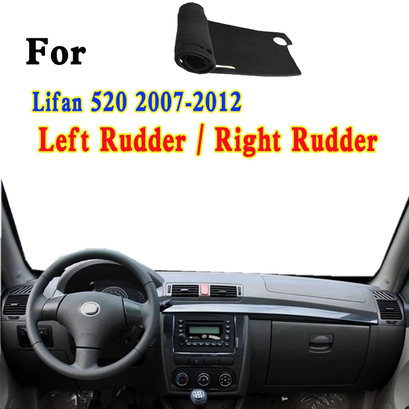 

For Lifan 520 2007-2012 Interior Accessories Dashmat Dashboard Cover Instrument Panel Insulation Sunscreen Protective Pad