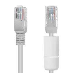 PoE 카메라용 이더넷 네트워크 케이블, Cat5, RJ45, 20M 랜 케이블, NVR, 65ft, 164ft