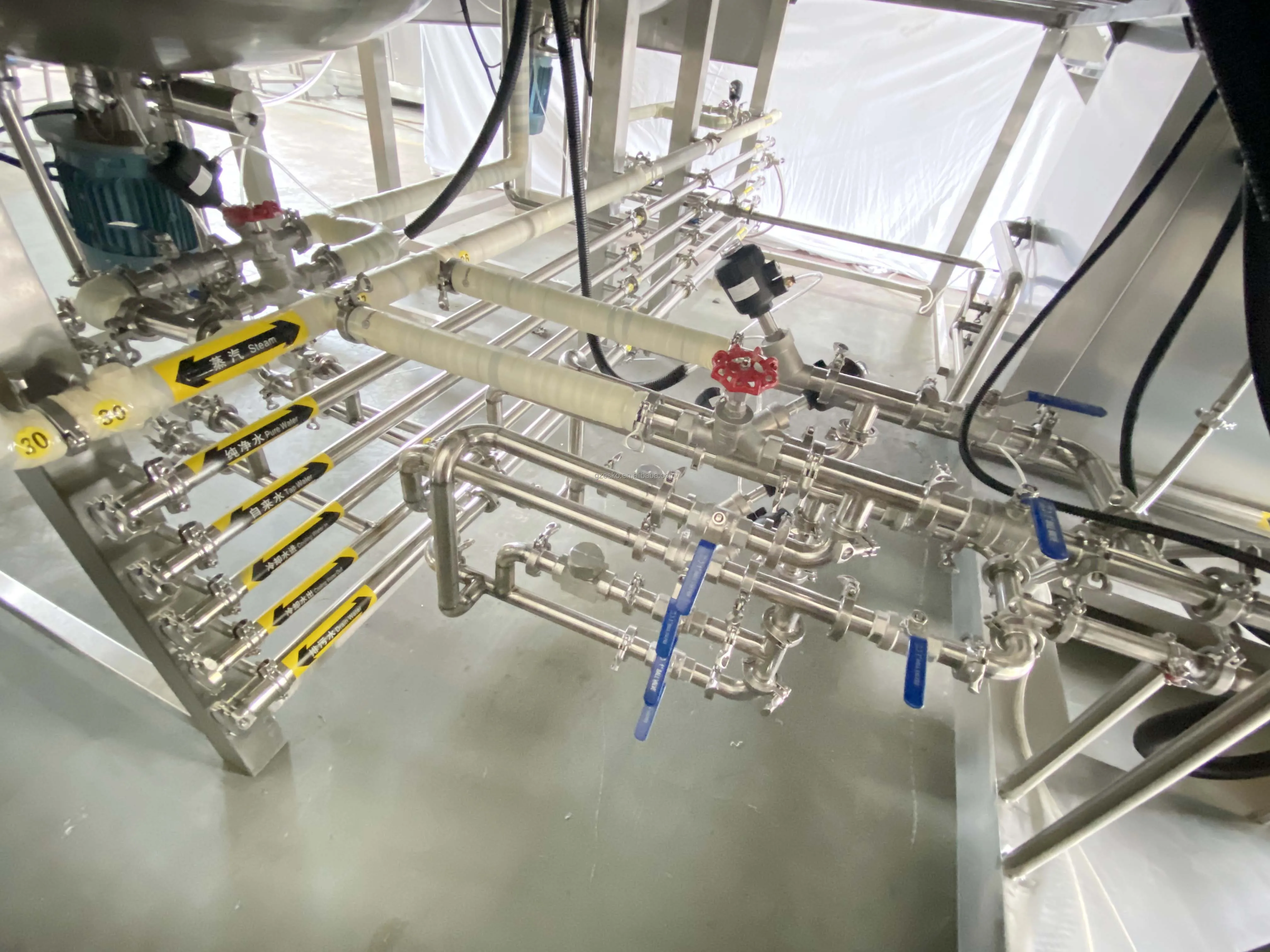 Face Cream Emulsifying Homogenizing Emulsifier Lotion Homogenizing Mixer Essence Paste Making Machine