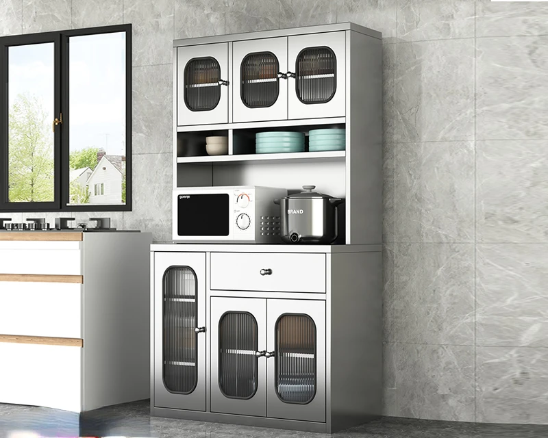 304 stainless steel kitchen and home restaurant multifunctional storage cabinet