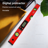 Digital Protractor Angle Finder Inclinometer with LED Display Magnetic Level Ruler 0-90 Degrees for Construction